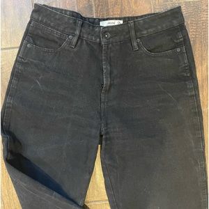 Black jean, baggy / ample, taille haute 05